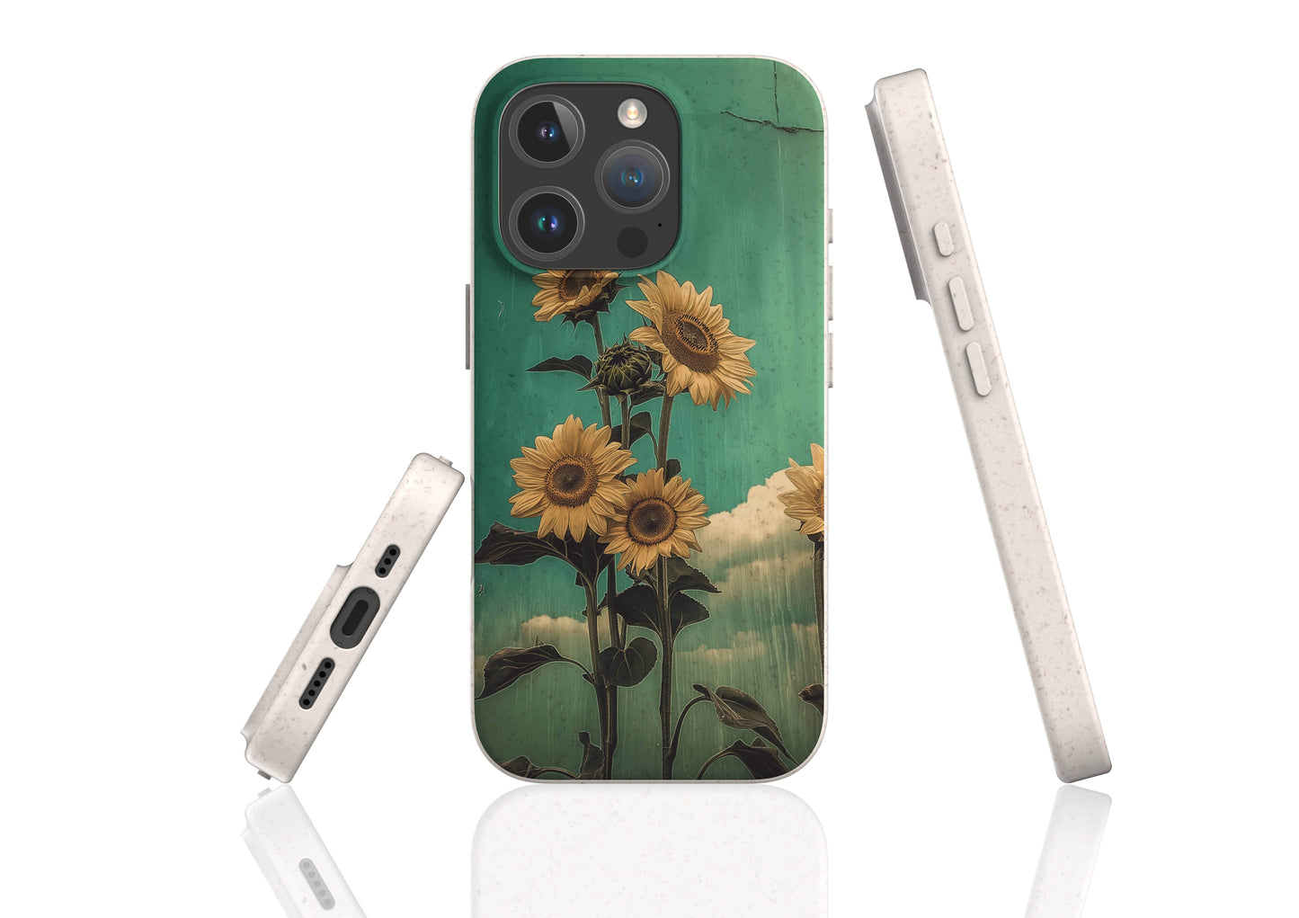 Stepping Green Phone Case Sunflowers to Sky Bio Case