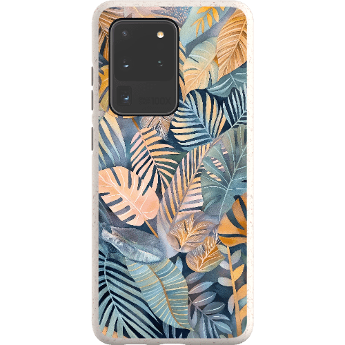 Stepping Green Phone Case Tropical Leaves Bio Case