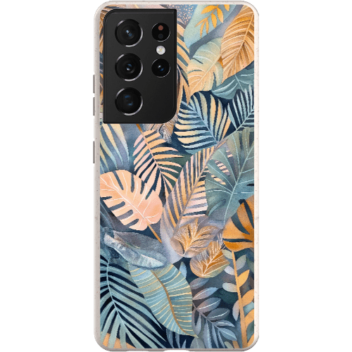 Stepping Green Phone Case Tropical Leaves Bio Case