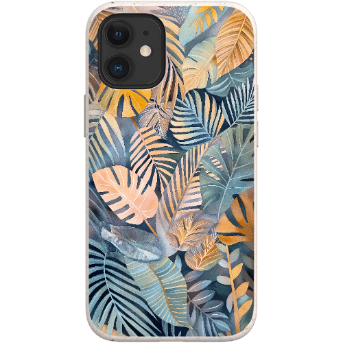 Stepping Green Phone Case Tropical Leaves Bio Case