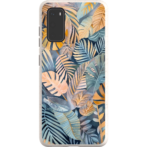 Stepping Green Phone Case Tropical Leaves Bio Case