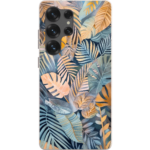 Stepping Green Phone Case Tropical Leaves Bio Case