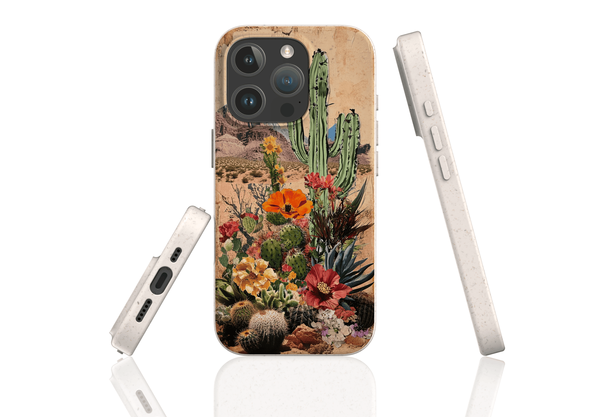 Stepping Green Phone Case Vintage Desert Bio Case