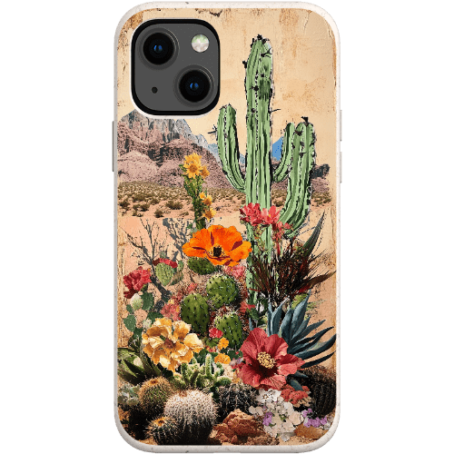 Stepping Green Phone Case Vintage Desert Bio Case