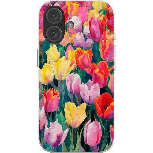 Stepping Green Phone Case Watercolor Tulip Bio Case