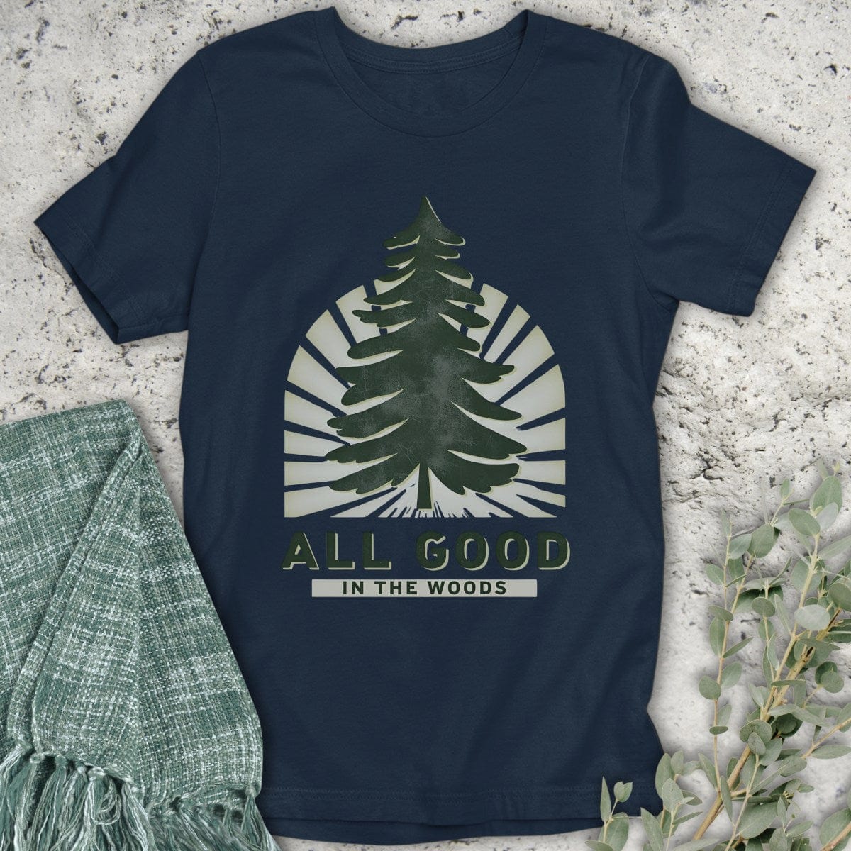 Stepping Green T-Shirt All Good Vintage T-Shirt