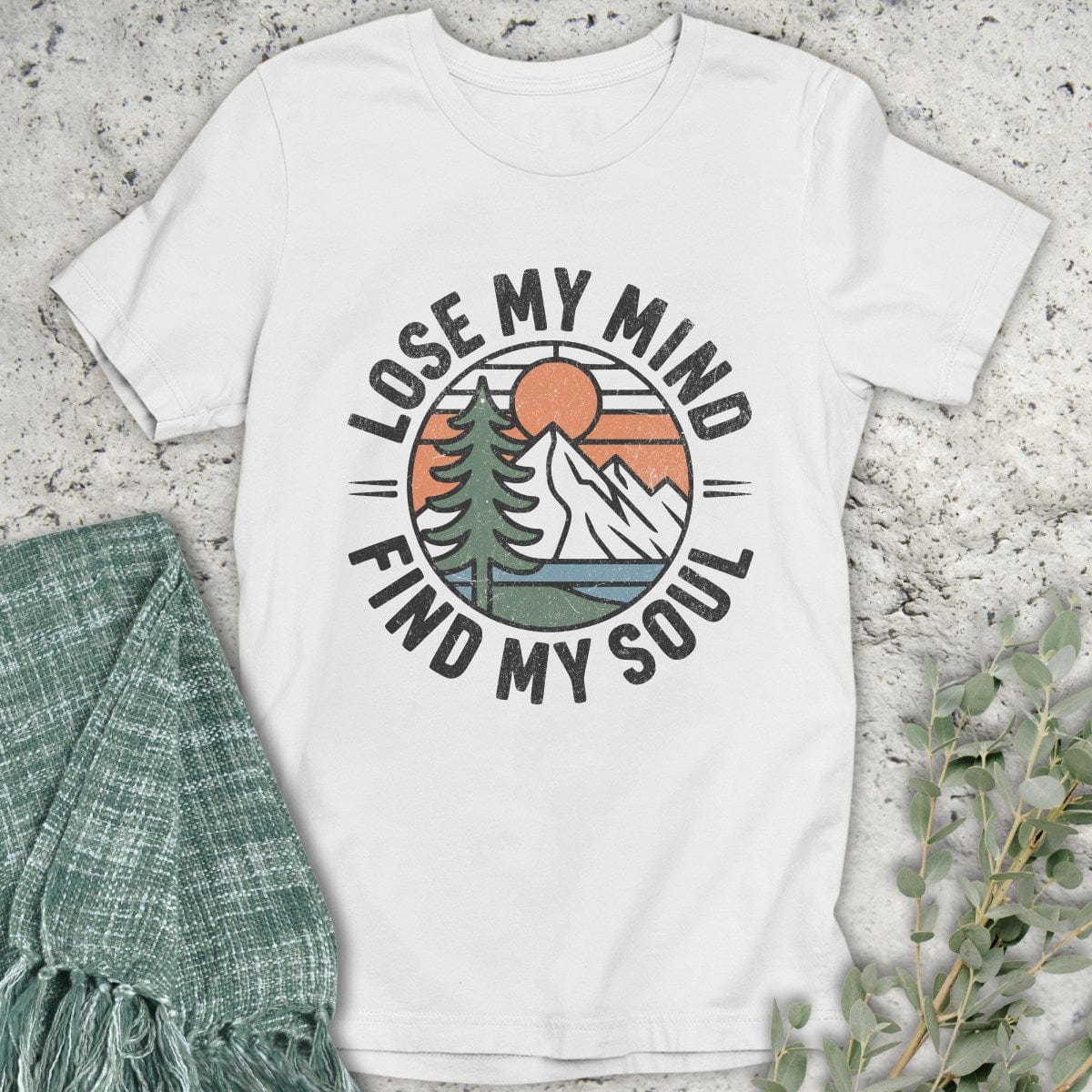 Stepping Green T-Shirt Find My Soul T-Shirt