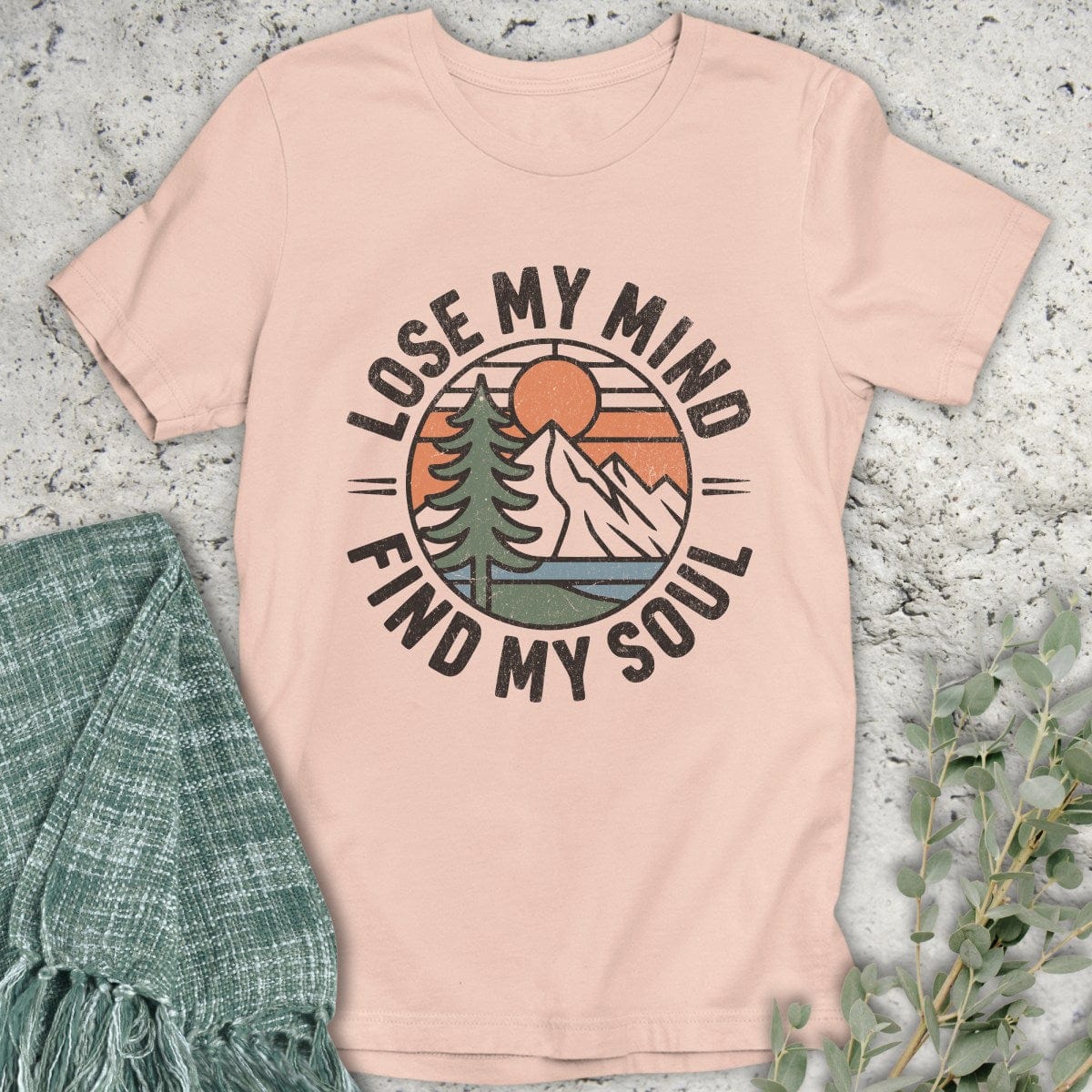 Stepping Green T-Shirt Find My Soul T-Shirt
