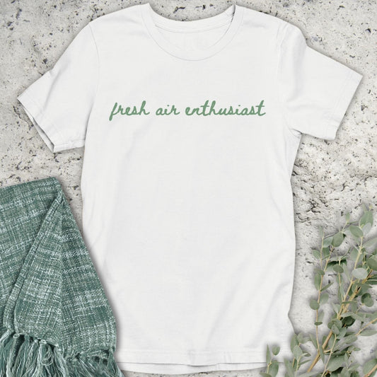 Stepping Green T-Shirt Fresh Air Enthusiast T-Shirt