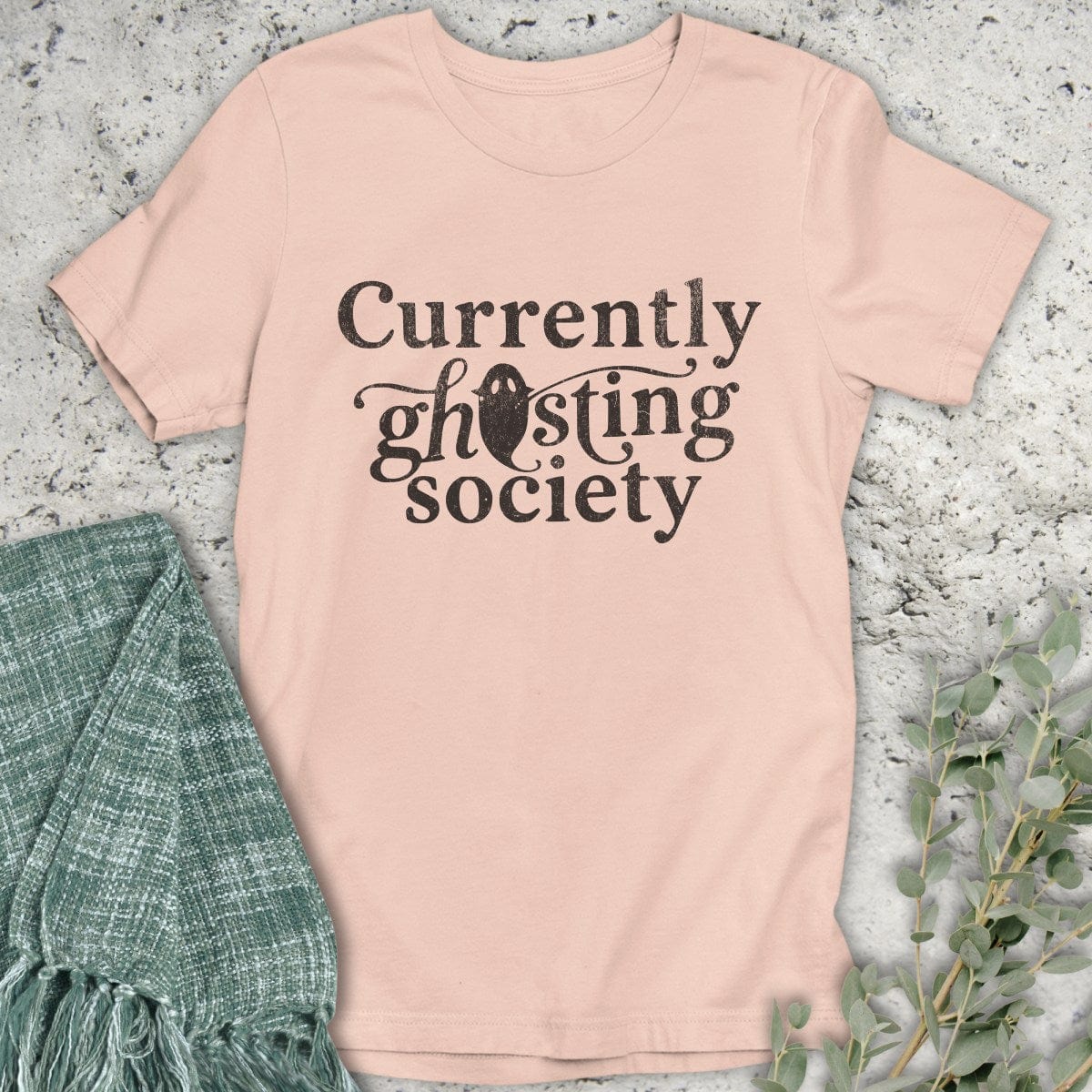 Stepping Green T-Shirt Ghosting Society Ghost T-Shirt