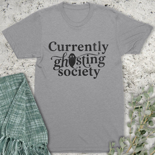 Stepping Green T-Shirt Ghosting Society Ghost T-Shirt