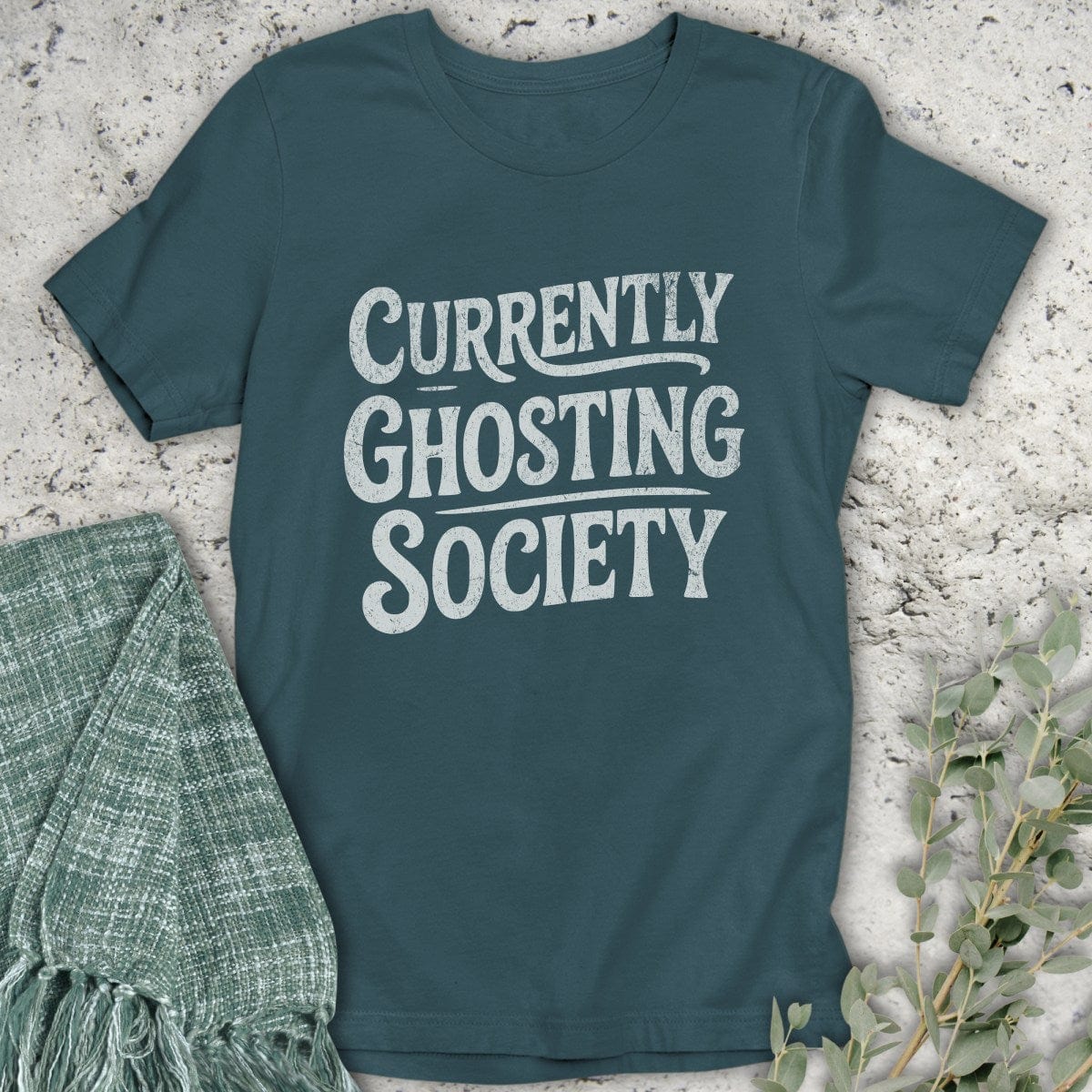 Stepping Green T-Shirt Ghosting Society T-Shirt