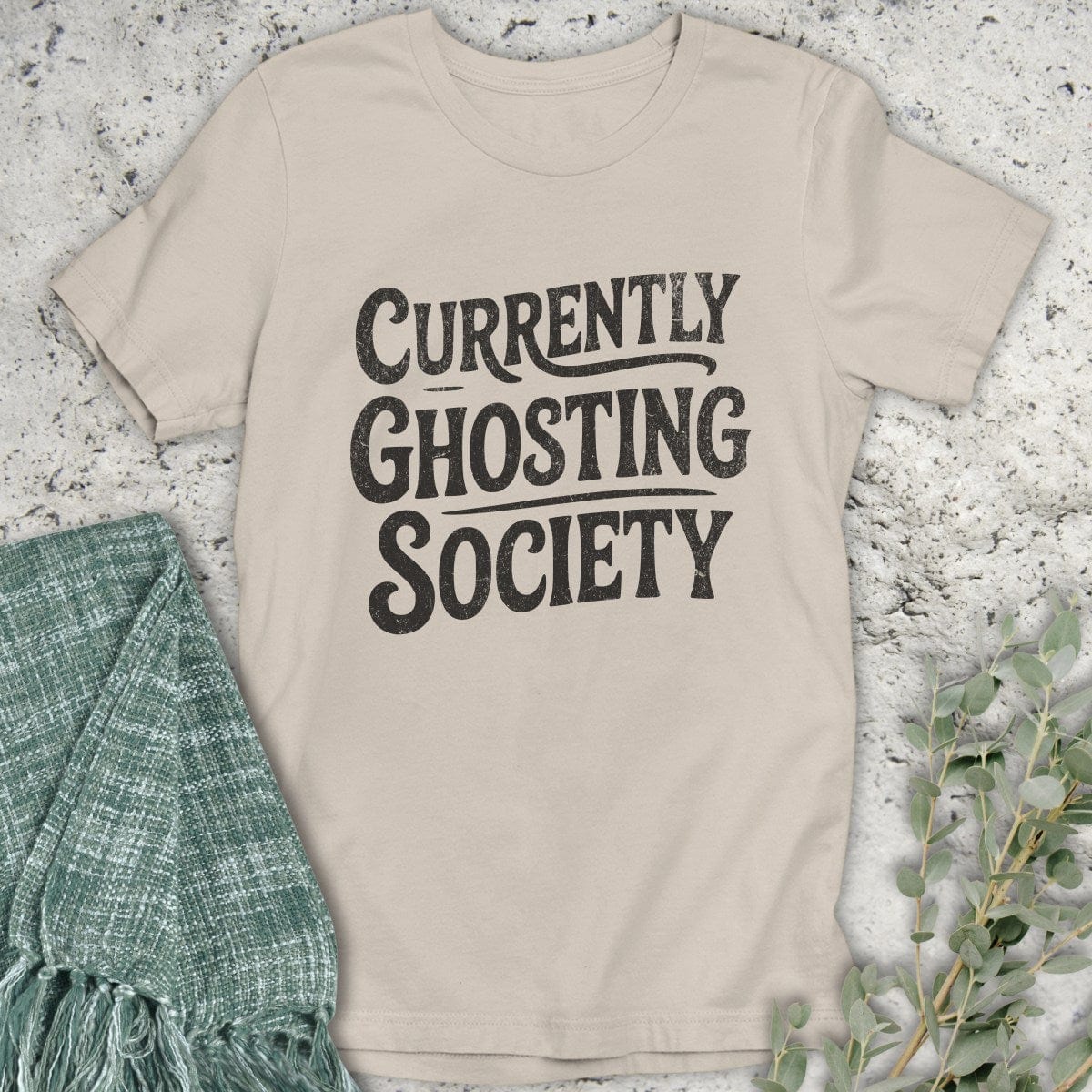 Stepping Green T-Shirt Ghosting Society T-Shirt
