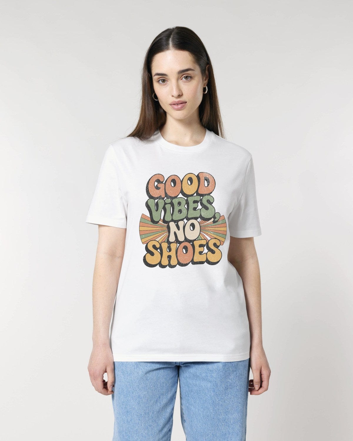 Stepping Green T-Shirt Good Vibes T-Shirt