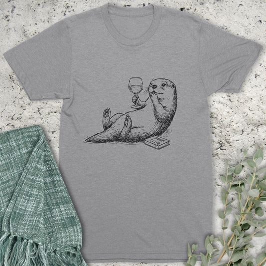 Stepping Green T-Shirt Gossiping Otter T-Shirt