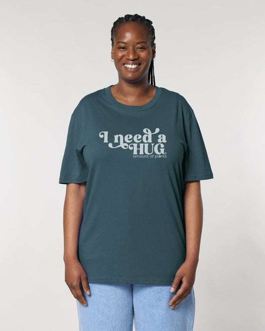 Stepping Green T-Shirt I Need A Hug T-Shirt