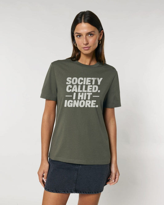 Stepping Green T-Shirt Ignore Society T-Shirt