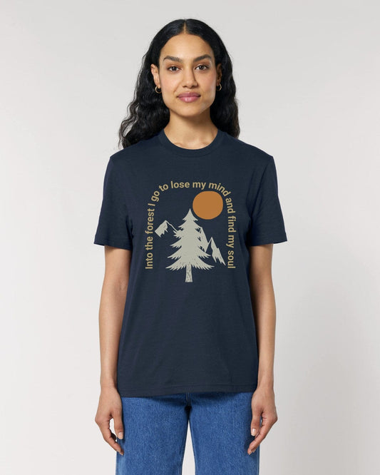 Stepping Green T-Shirt Into The Forest I Go T-Shirt