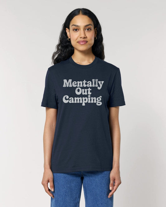 Stepping Green T-Shirt Mentally Camping T-Shirt