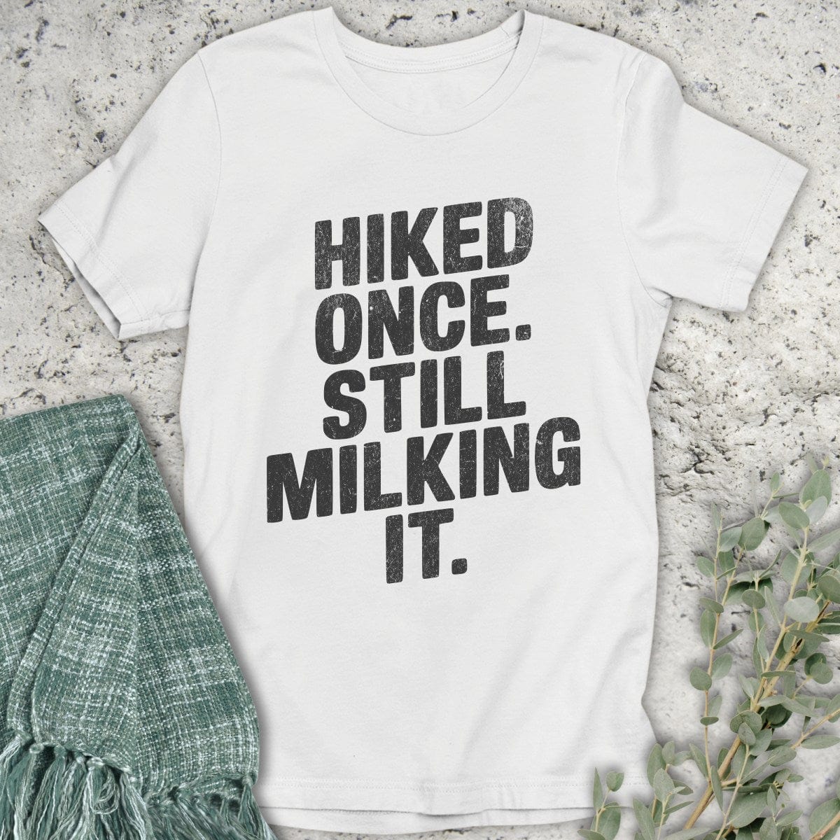 Stepping Green T-Shirt Milking It T-Shirt