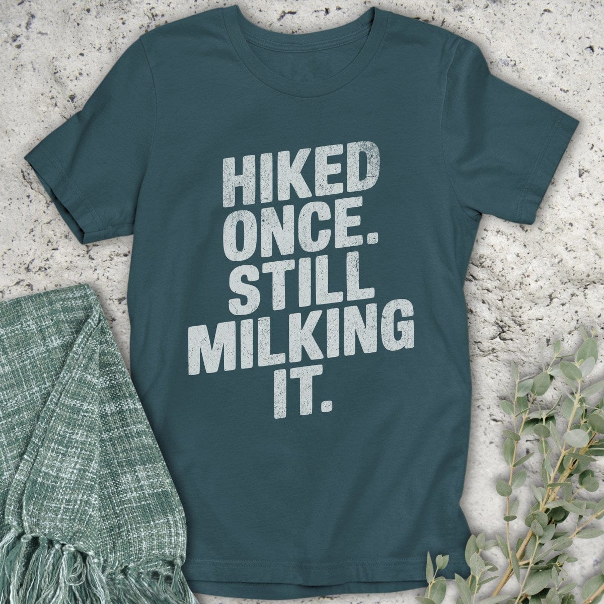 Stepping Green T-Shirt Milking It T-Shirt