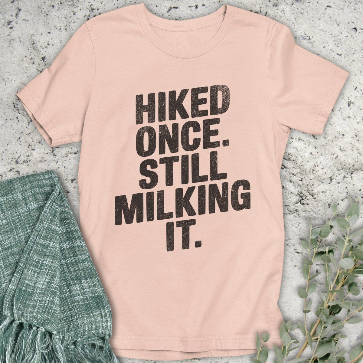 Stepping Green T-Shirt Milking It T-Shirt