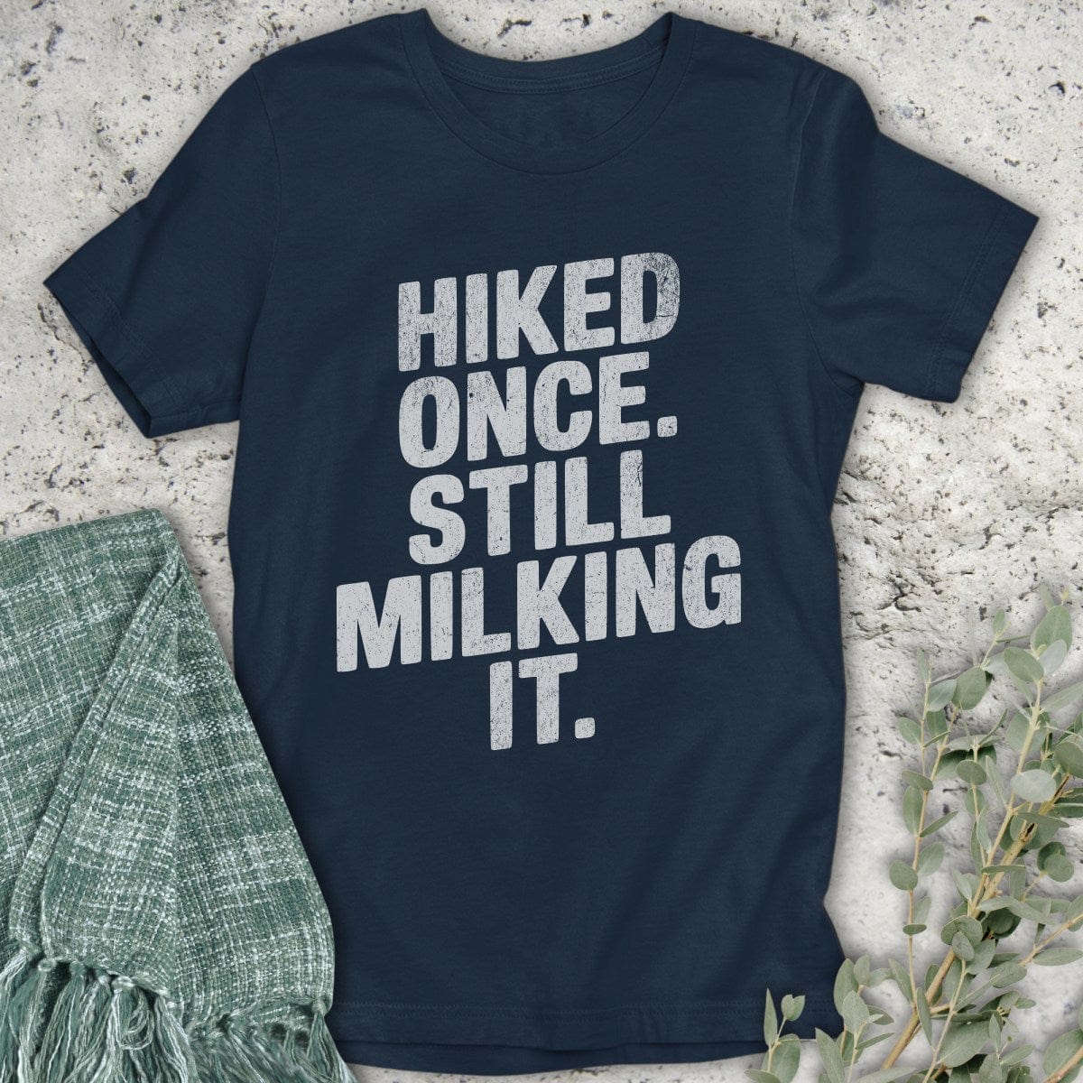 Stepping Green T-Shirt Milking It T-Shirt