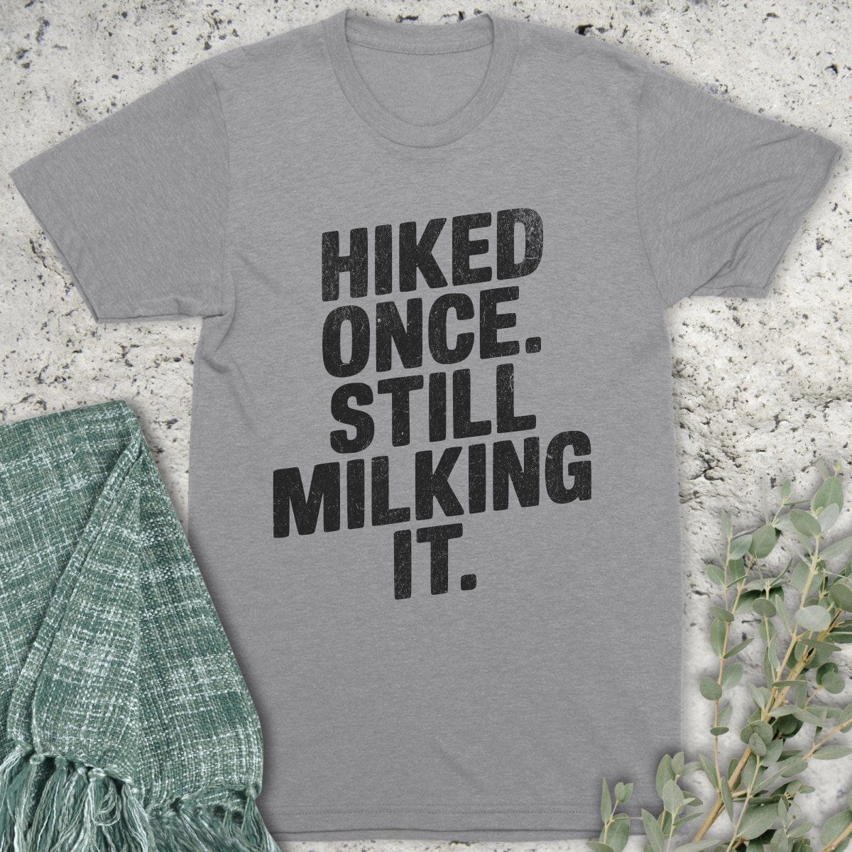 Stepping Green T-Shirt Milking It T-Shirt
