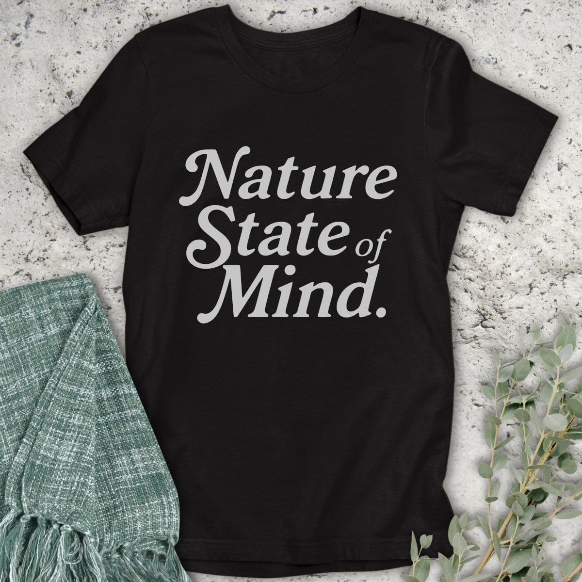 Stepping Green T-Shirt Nature State of Mind T-Shirt