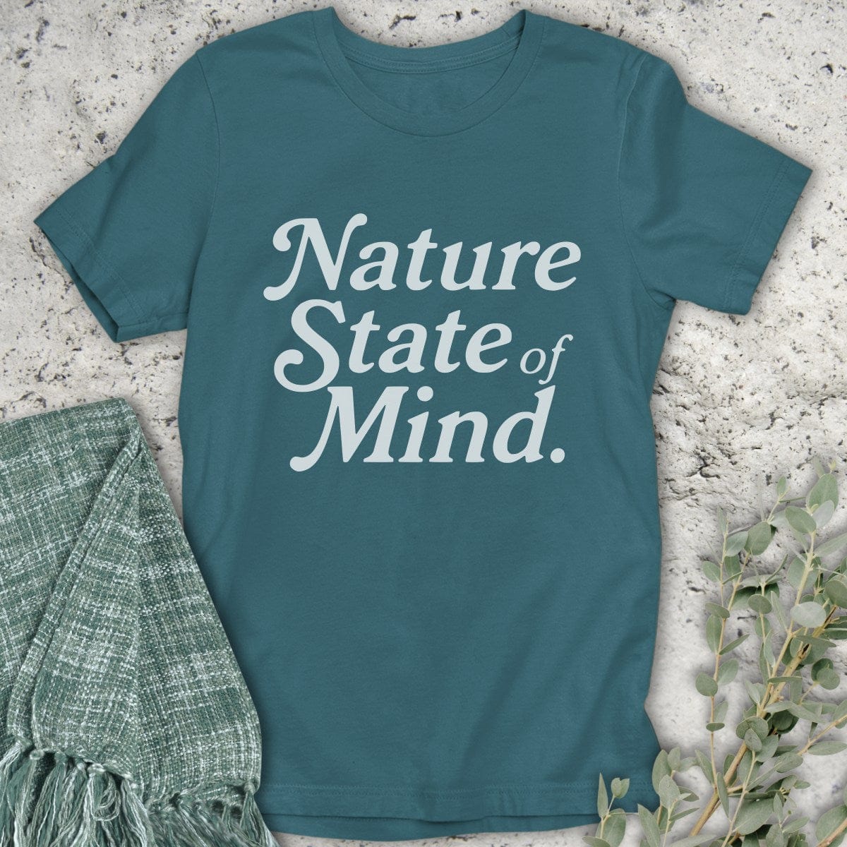 Stepping Green T-Shirt Nature State of Mind T-Shirt