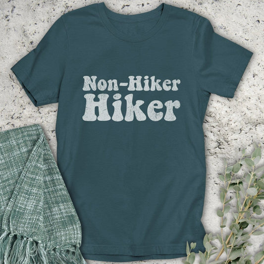 Stepping Green T-Shirt Non-Hiker Hiker T-Shirt