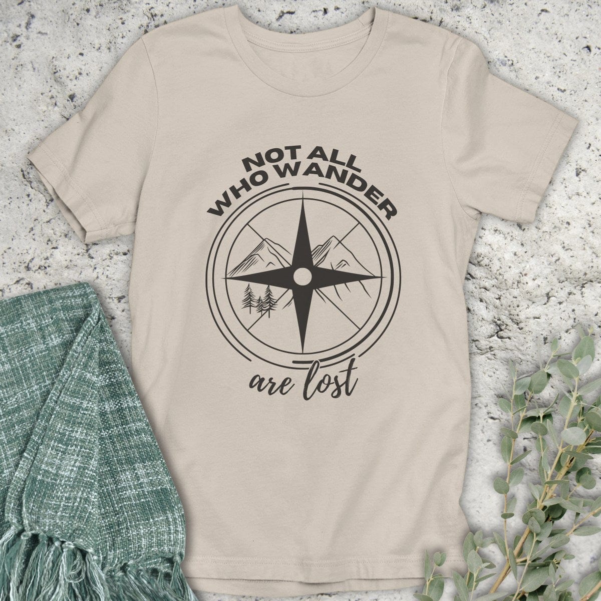 Stepping Green T-Shirt Not Lost T-Shirt