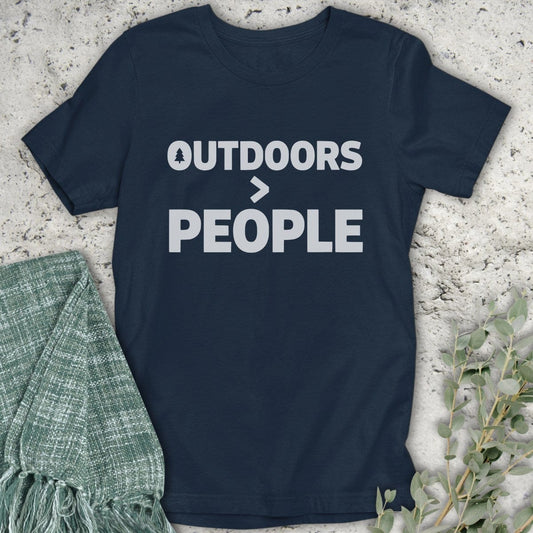 Stepping Green T-Shirt Outdoors > People T-Shirt