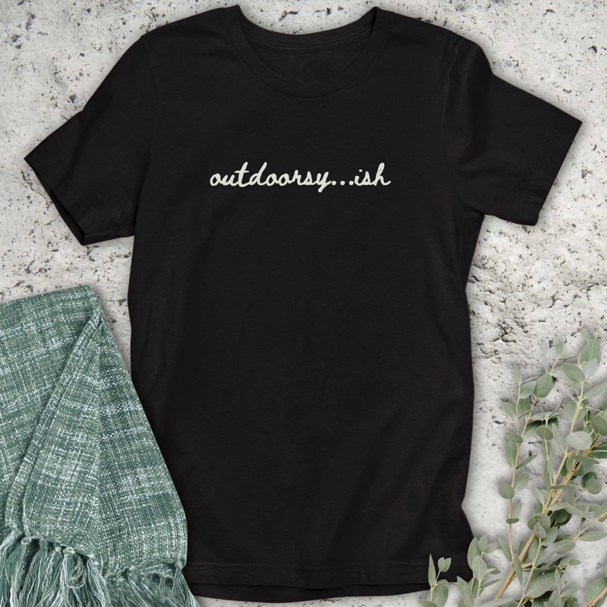 Stepping Green T-Shirt Outdoorsy...ish T-Shirt