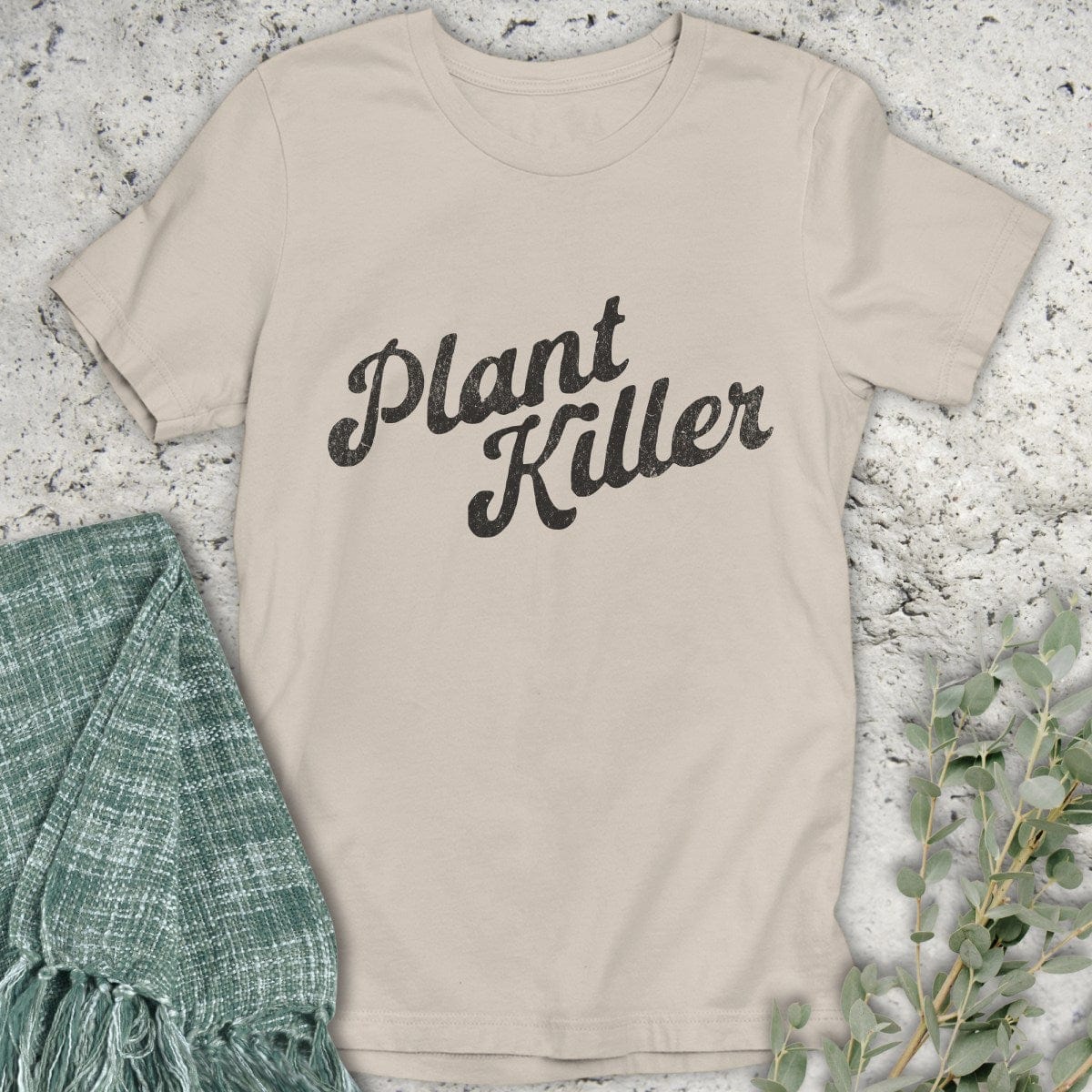 Stepping Green T-Shirt Plant Killer T-Shirt