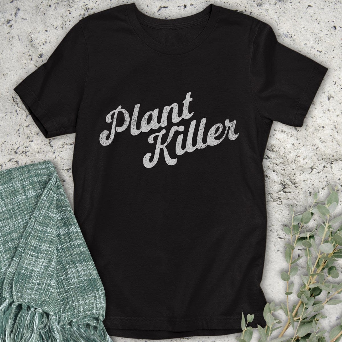 Stepping Green T-Shirt Plant Killer T-Shirt
