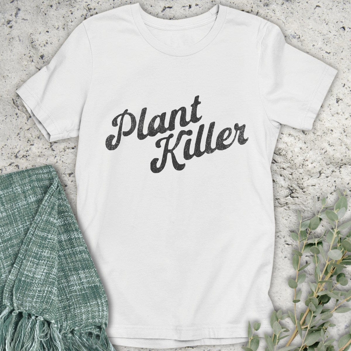 Stepping Green T-Shirt Plant Killer T-Shirt