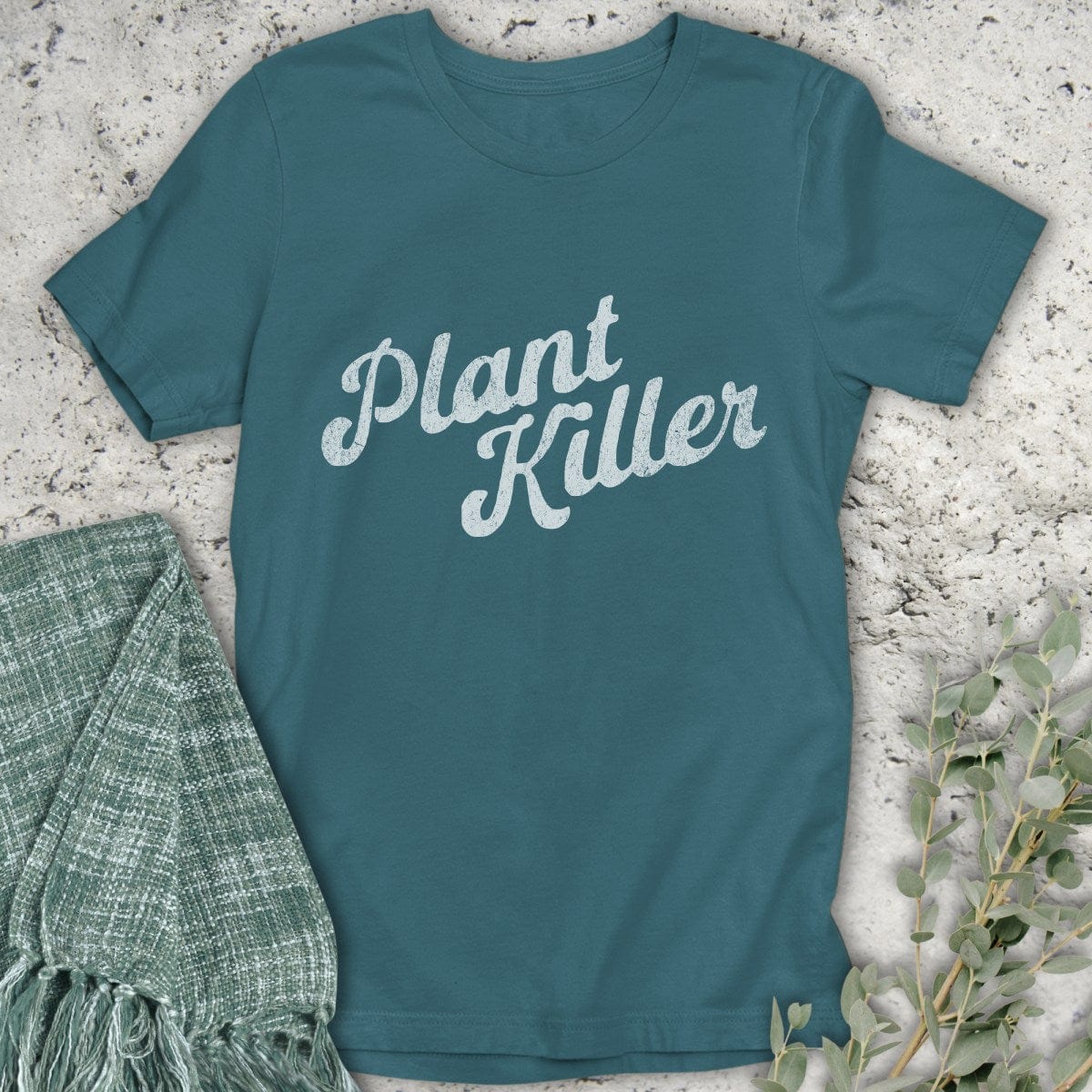 Stepping Green T-Shirt Plant Killer T-Shirt