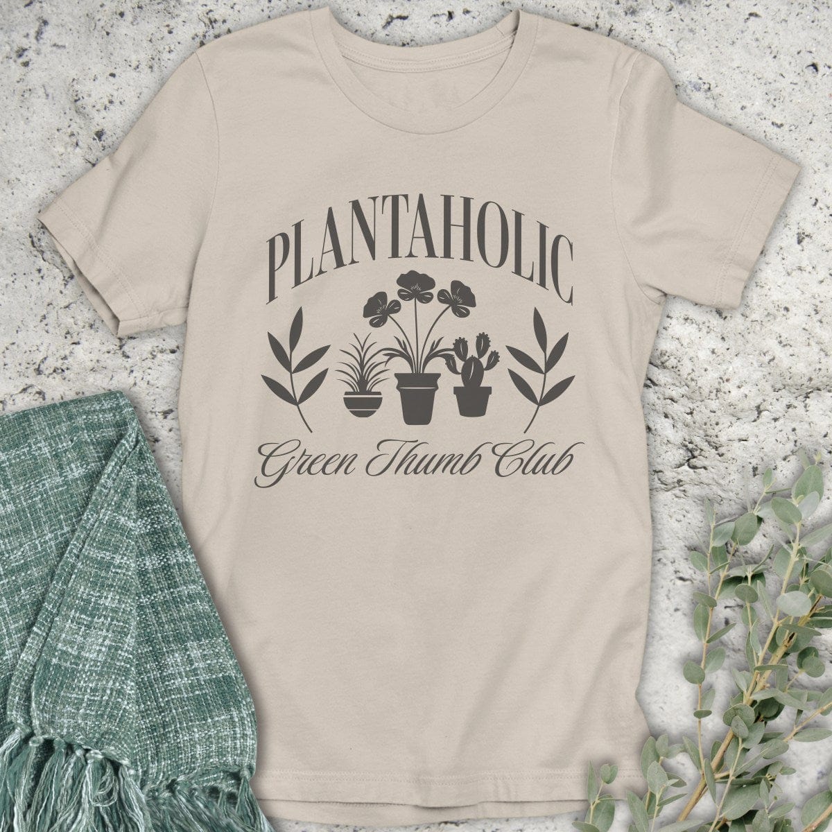 Stepping Green T-Shirt Plantaholic T-Shirt