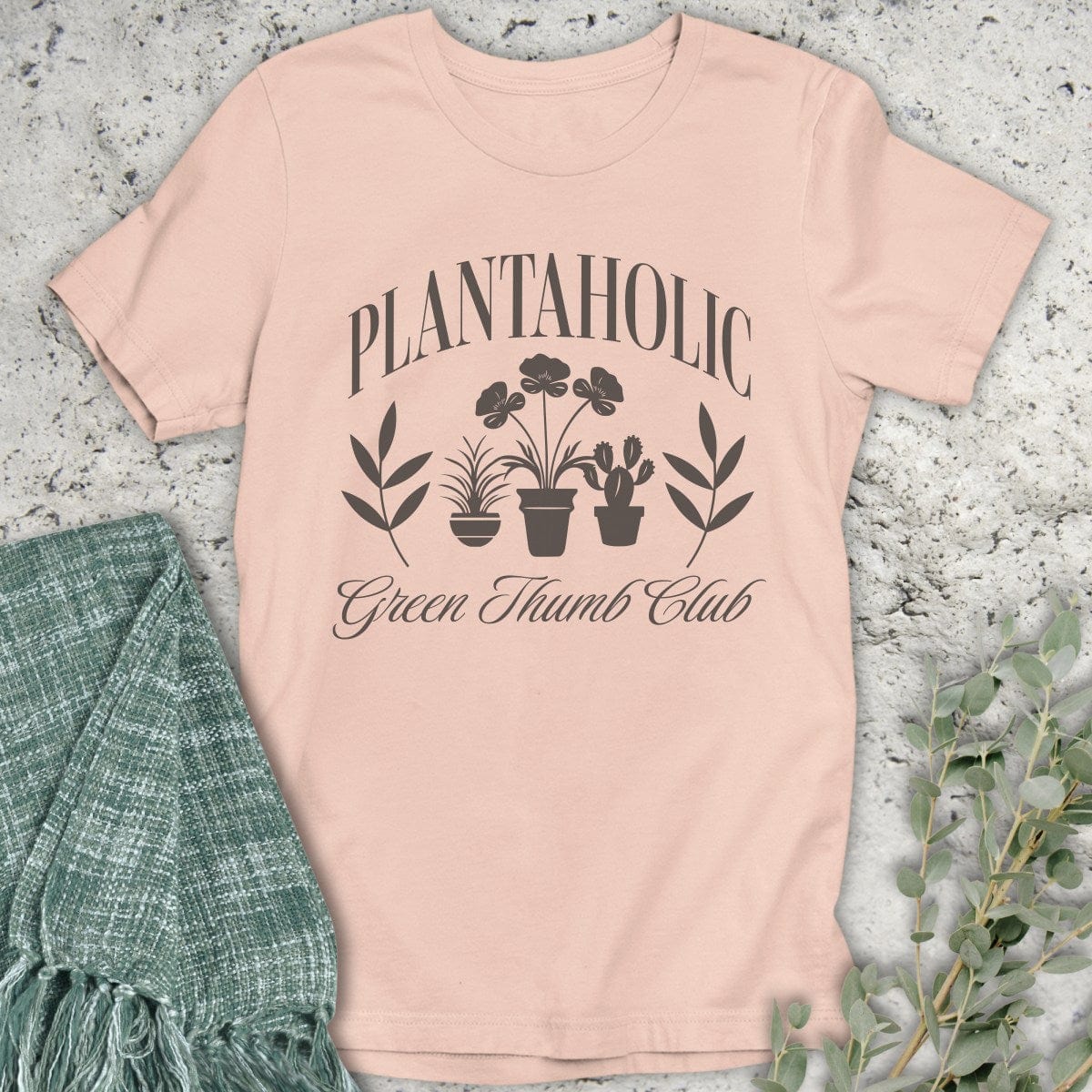Stepping Green T-Shirt Plantaholic T-Shirt