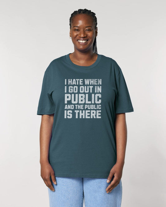 Stepping Green T-Shirt Public In Public T-Shirt