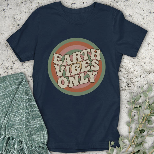 Stepping Green T-Shirt Rooted Earth Vibes T-Shirt