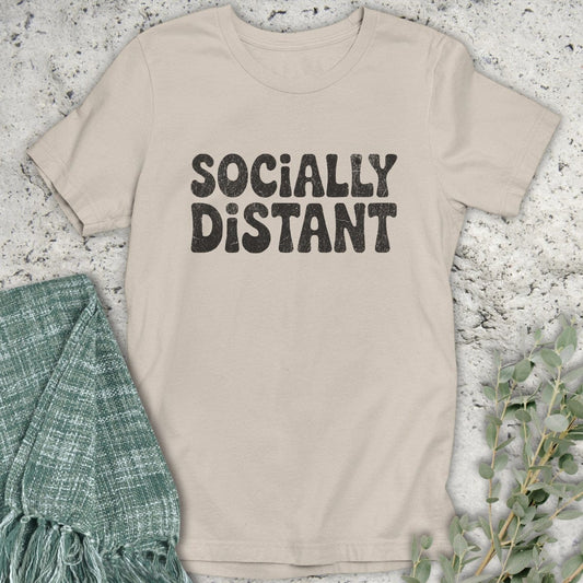 Stepping Green T-Shirt Socially Distant T-Shirt