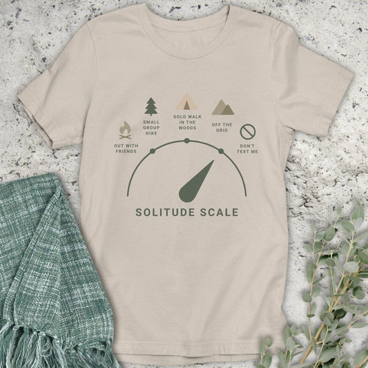 Stepping Green T-Shirt Solitude Scale T-Shirt