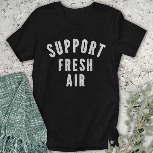 Stepping Green T-Shirt Support Fresh Air T-Shirt