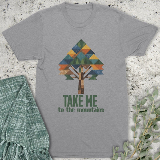 Stepping Green T-Shirt Take Me to the Mountains T-Shirt