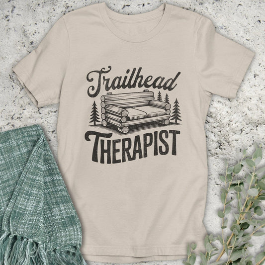 Stepping Green T-Shirt Trailhead Couch T-Shirt