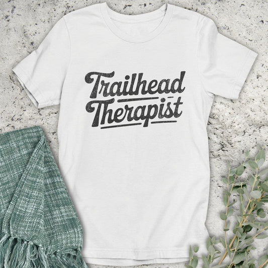 Stepping Green T-Shirt Trailhead Therapist T-Shirt