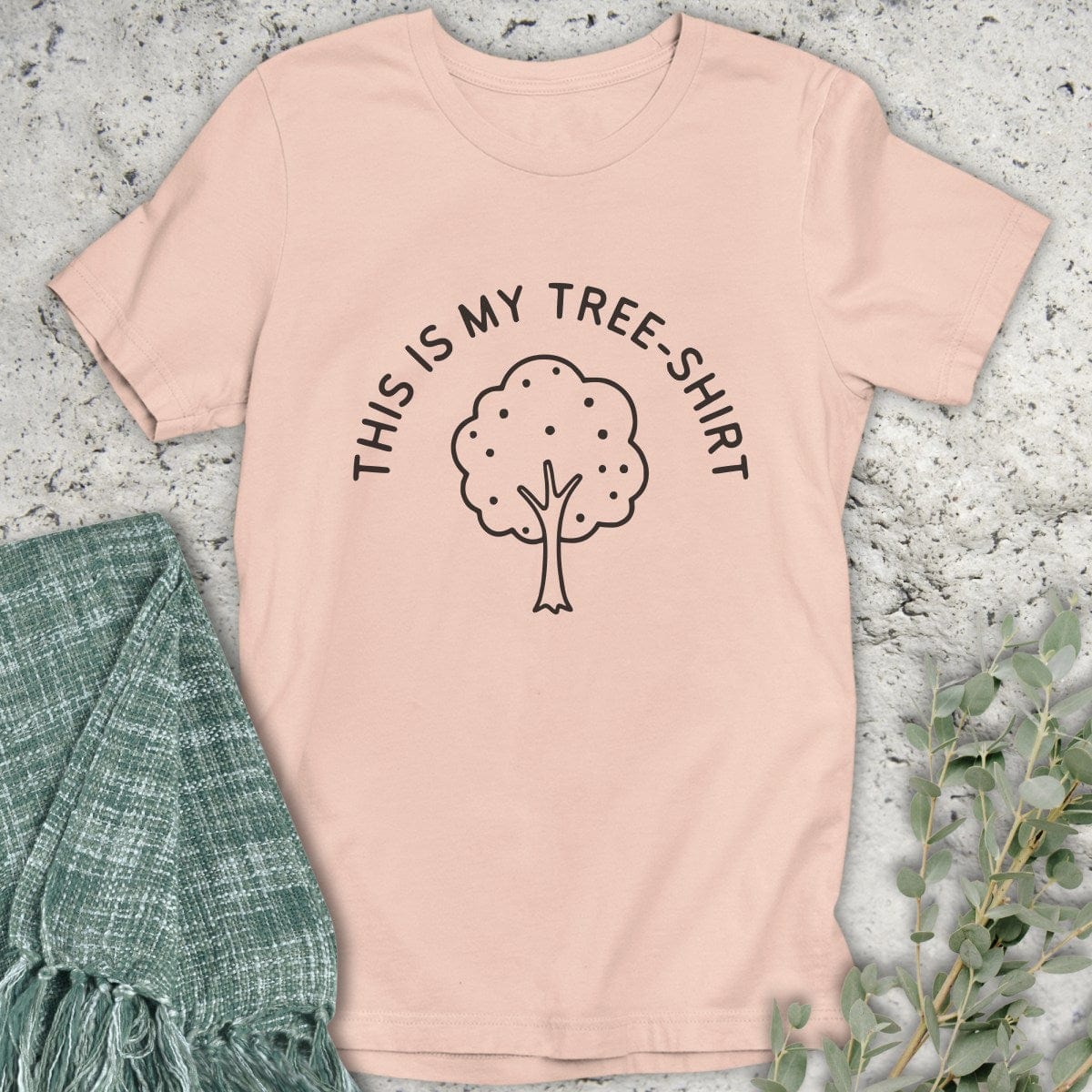 Stepping Green T-Shirt Tree-Shirt T-Shirt