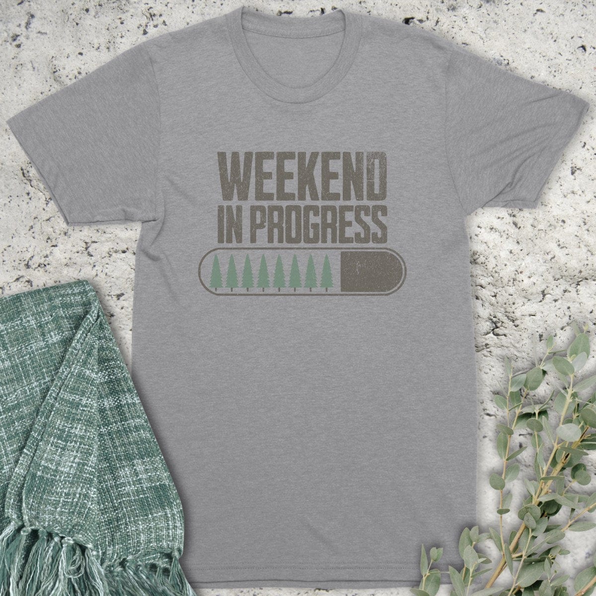 Stepping Green T-Shirt Weekend in Progress T-Shirt